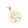 ZŁOTA ZAWIESZKA ZNAK ZODIAKU BLIŹNIĘTA id Z1329